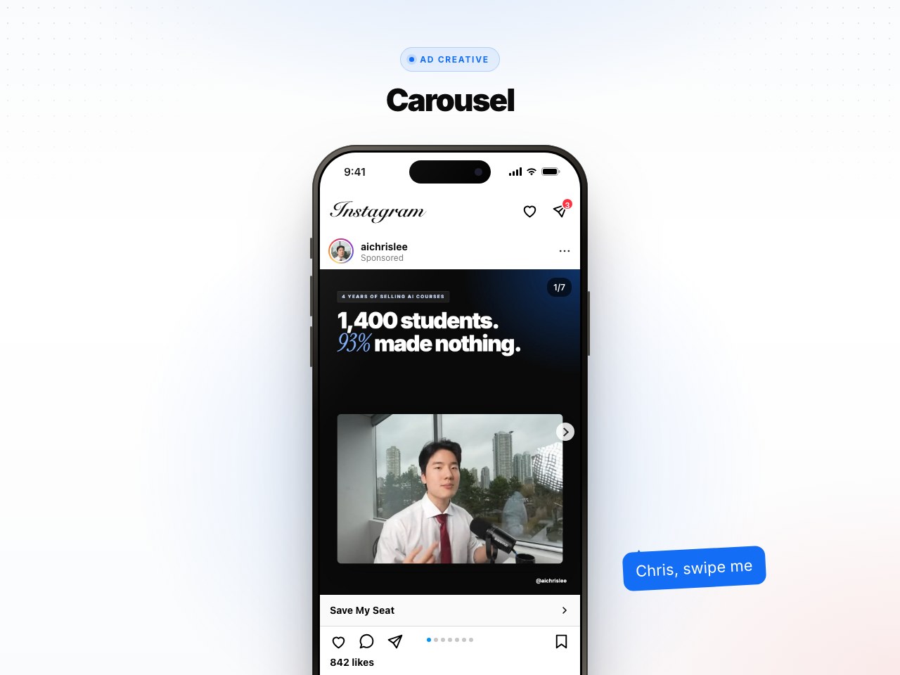 Carousel preview
