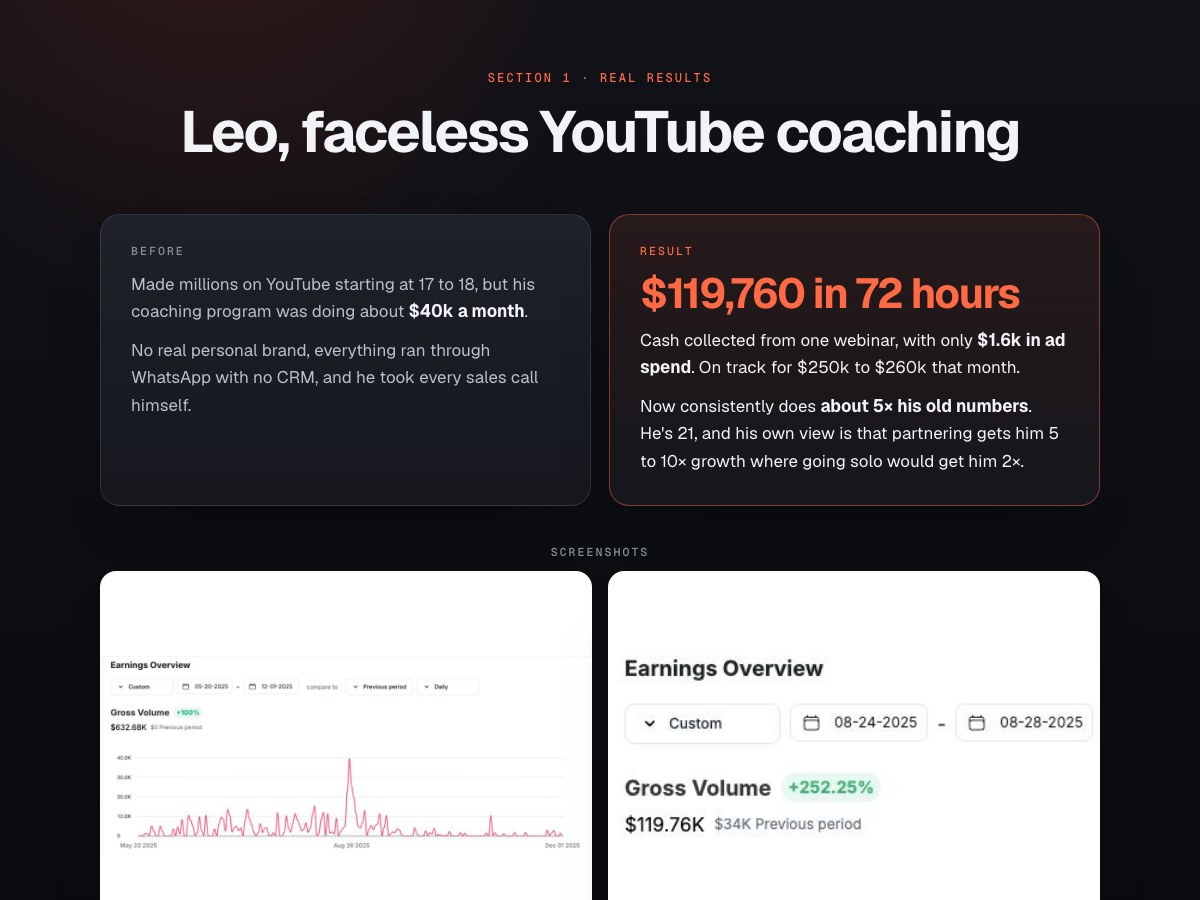 $119,760 in 72 hours preview